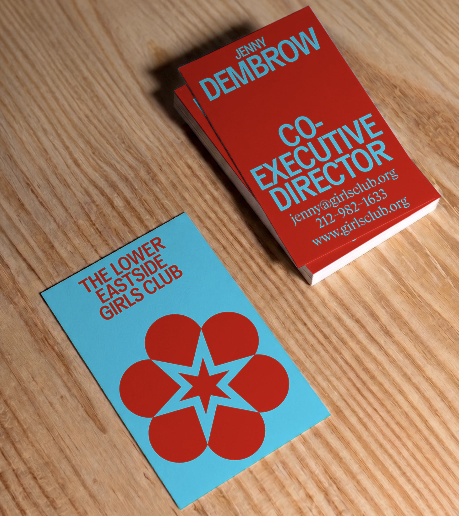 f﻿ront and back of business cards