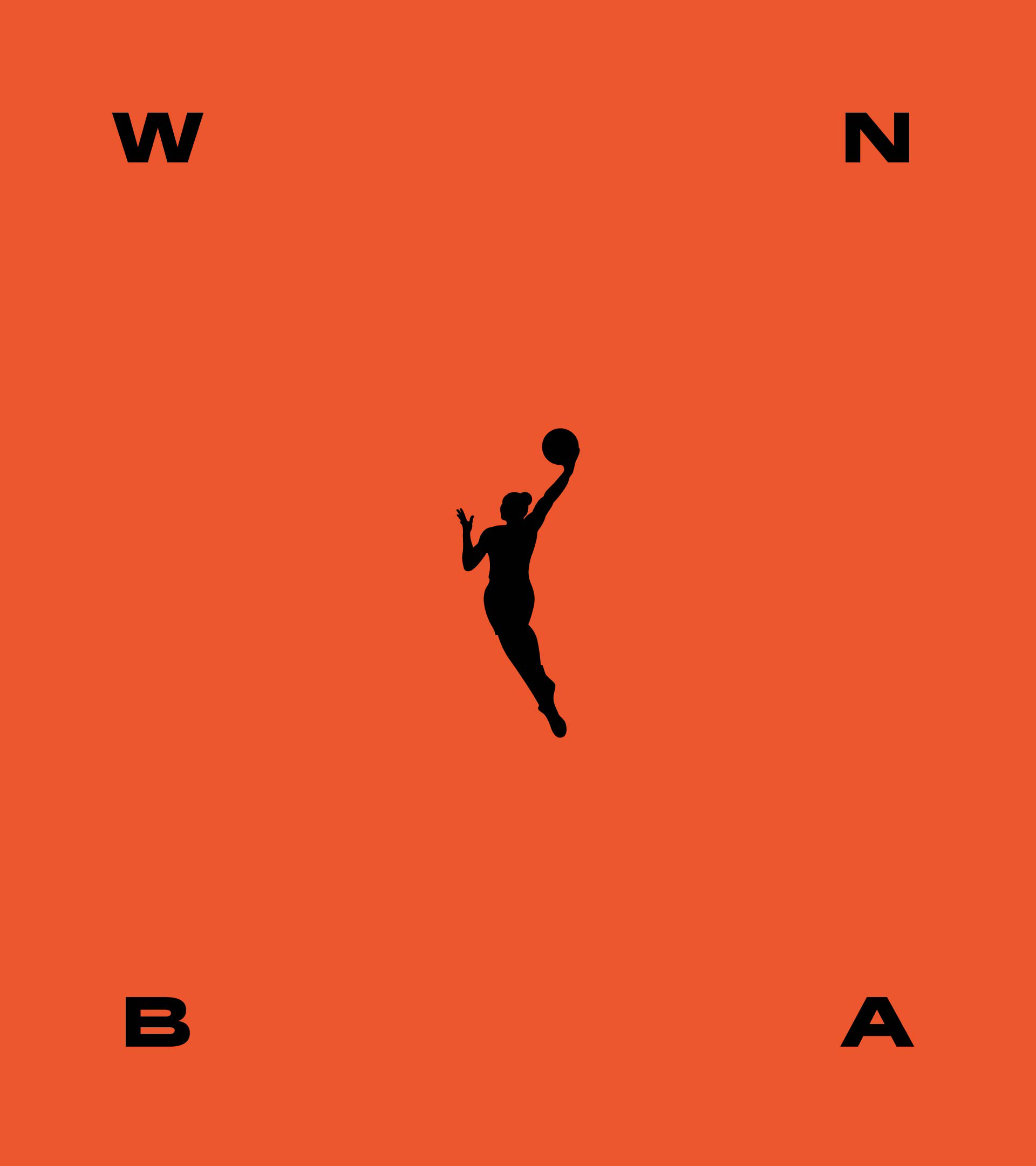 WNBA logo poster